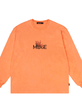 MYGE 品牌经典奖杯男孩形象印花纯棉长袖T恤