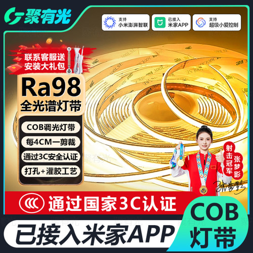 3C认证蓝牙Mesh2.0全光谱COB灯带