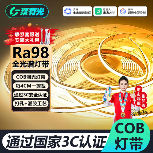 3C认证蓝牙Mesh2.0全光谱COB灯带