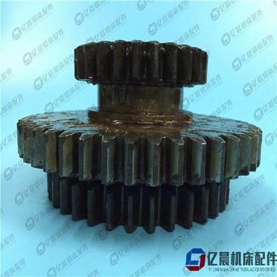 机床配件北京机床厂X62W X52K铣床配件 机床配件三联齿轮 374机床