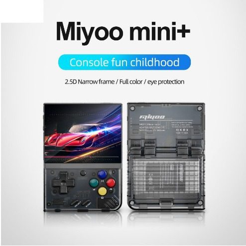 跨境Miyoo mini plus+开源掌机复古游戏机便携GBA游戏掌上游戏机