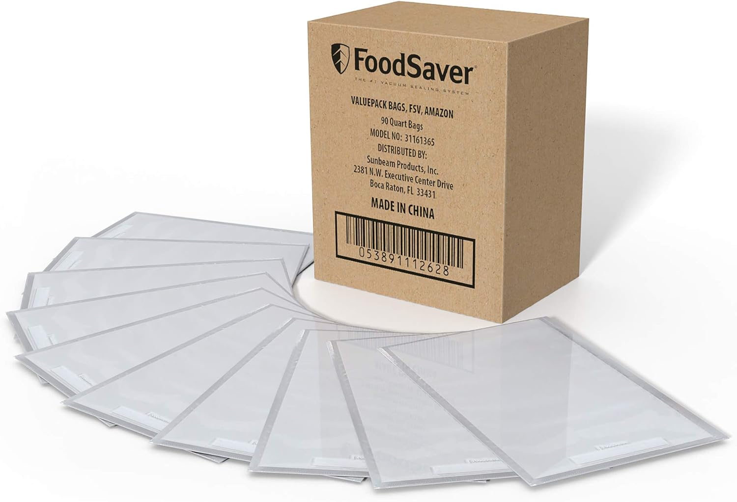 美国代购foodsaver Precut Heat-Seal Bags真空袋保鲜袋预切袋