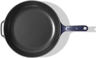 Enameled Made 搪瓷铸铁锅煎锅 Iron Skillet Cast 美国代购