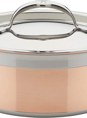 美国代购Hestan CopperBond Soup Pot不锈钢铜芯汤锅意大利制造