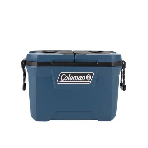 美国代购Coleman Flex N Go Hard Cooler 硬质双层折叠侧桌冷藏箱