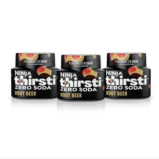 美国代购Ninja Thirsti Flavored Water Drops 苏打水机风味水滴