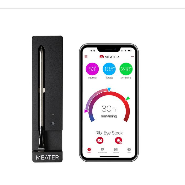 美国代购MEATER SE Meat Thermometer 智能无线蓝牙烤肉温度计