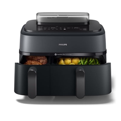 德国代购Philips Steam Airfryer NA550/00 2合1蒸锅空气炸锅