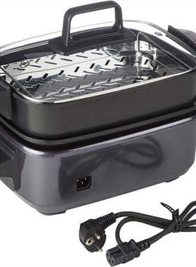 德国代购Cuisinart Multicooker GRMC3E 5合1烧烤蒸煎炖多功能锅