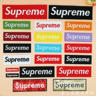 潮牌徽章刺绣布贴美国街头鹿含同款 饰贴 补丁贴羽绒服衣服修补洞装