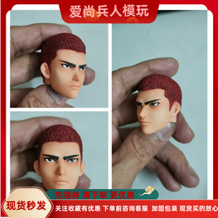 1:6 兵人偶头雕 樱木 樱木花道 灌蓝高手 流川枫头雕 短发款现货