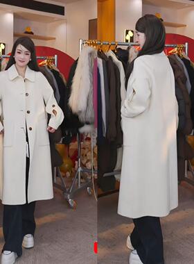 【春春Spring】双面羊绒大衣外套103