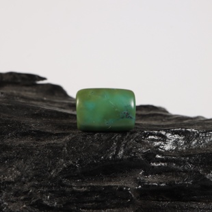 〓老〓漏价小尺寸随型高瓷玉化料绿松石单珠天然无优化锁骨链配珠