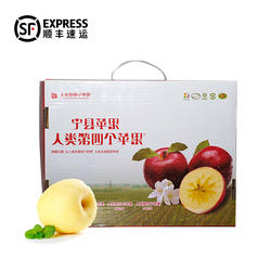 正宗维纳斯黄金苹果新鲜脆甜水果整箱庆阳苹果产地直发12枚礼盒装
