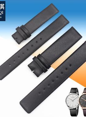 原厂适用适合CK表带K7B211/K7B216/K7B236手表带K7B真皮皮表带