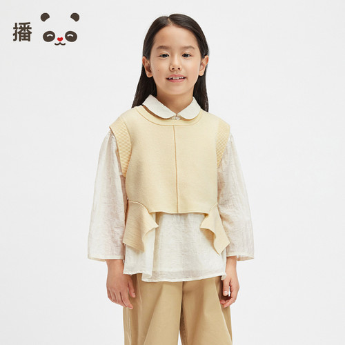 休闲圆领