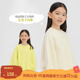 新款 播broadcute童装 卫衣2024春季 印花圆领套头上衣KER1I806