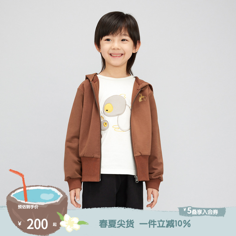 松紧袖口，拉链门襟