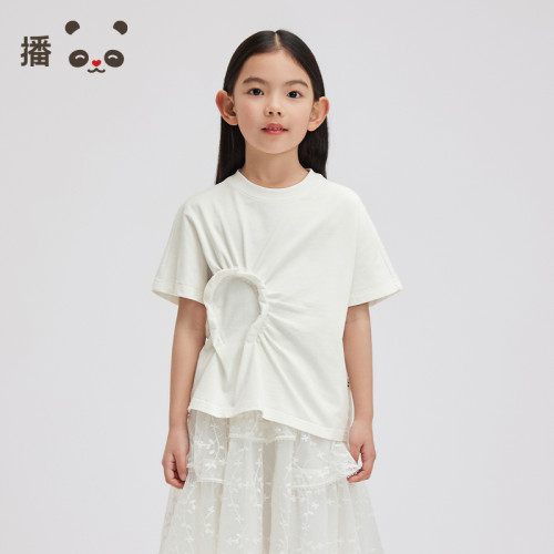 休闲圆领，罗纹领口