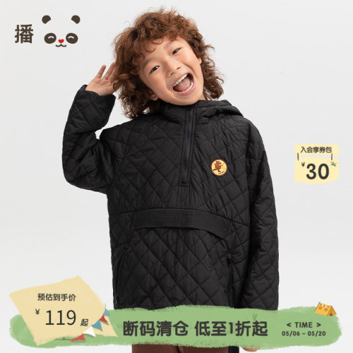 播童装新款棉服加厚保暖秋冬外套
