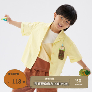 broadcute播童装 KEQ2C288 衬衫