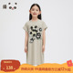 新款 播broadcute童装 连衣裙2024夏季 女童卡通印花T恤裙KGR2L847