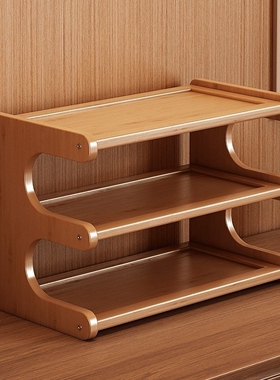 桌面置物架书桌上书本多层小型收纳架子文件水杯架办公室工位台面