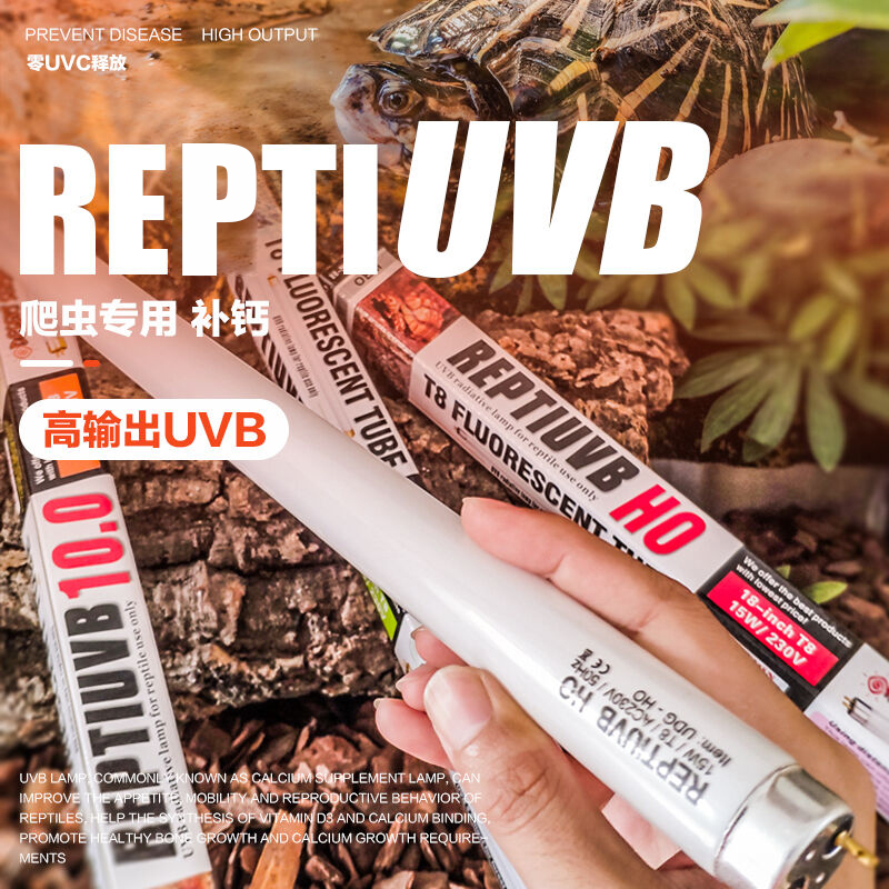 REPTIUVB HO专业多肉植物爬虫补钙UVB灯管超越10.0 T815W DH5.0