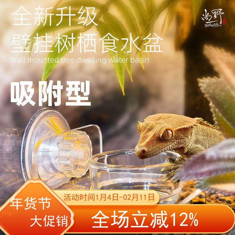 DH睫角守宫R属悬挂式可移动磁铁水碗树栖爬宠食盆食碗吸盘挂食盆,宠物/宠物食品及用品,爬宠清洁及日用品,淘宝优惠券,粉丝福利购,淘宝优惠卷