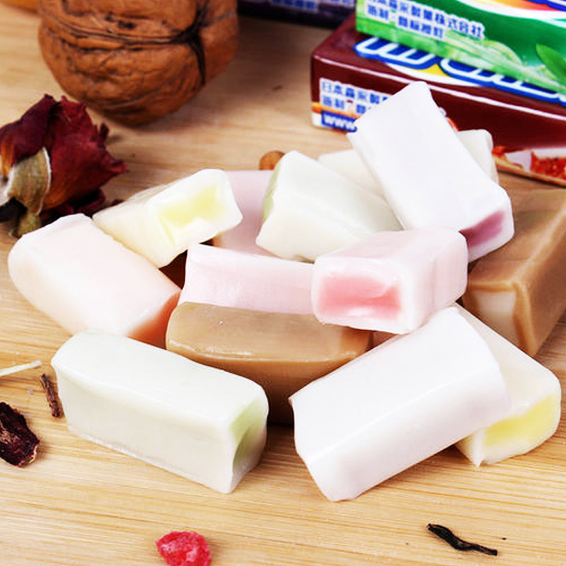 森永嗨啾HI-CHEW水果软糖6味可选零食食品草莓葡萄味糖果软糖12条