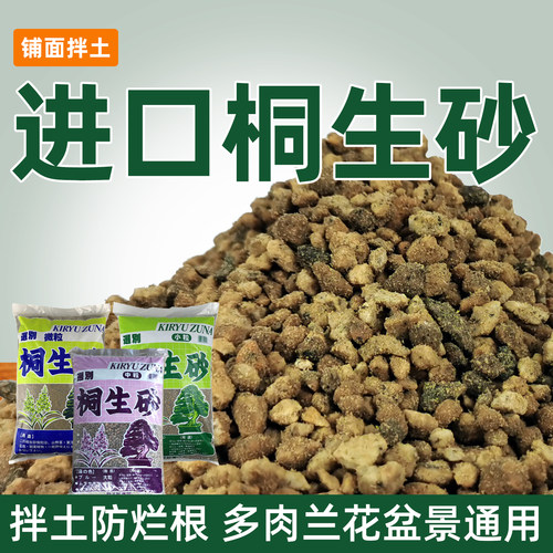 日本进口桐生砂多肉兰花盆栽营养