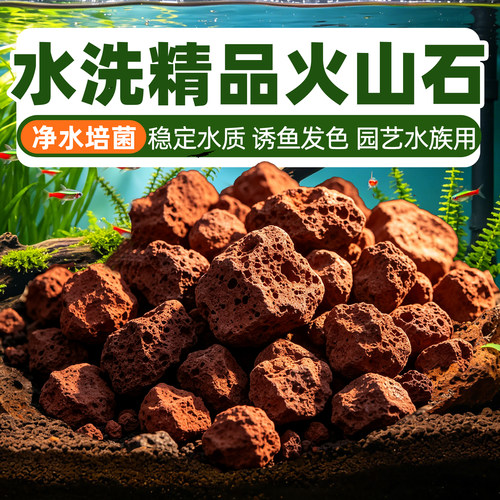 精品水洗火山石过滤清洗随拿随用
