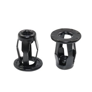 大众速腾宝来迈腾CC高尔夫途观L前后牌照板螺丝底座固定螺母卡扣