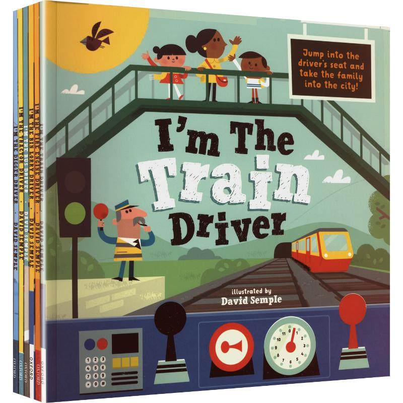 I'M THE…… DRIVER 6 VOLUME SET 凯蒂·伍利 著 著 戴维·萨姆普利 绘 绘 原版其它外版书 新华书店正版图书籍,书籍/杂志/报纸,原版其它,淘宝优惠券,粉丝福利购,淘宝优惠卷