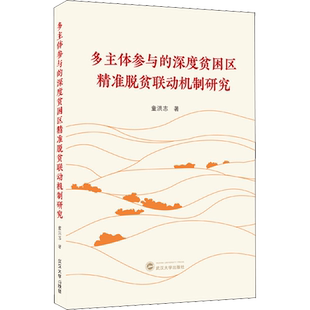 多主体参与的深度贫困区精准脱贫联动机制研究 童洪志 著 世界及各国经济概况经管、励志 新华书店正版图书籍 武汉大学出版社