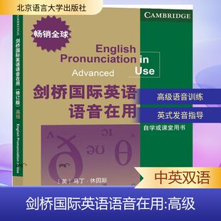 著 高级 Martin 剑桥国际英语语音在用 姚虹 剑桥商务英语 英 译 修订版 BEC文教 马丁·休因斯 姜春阳 Hewings