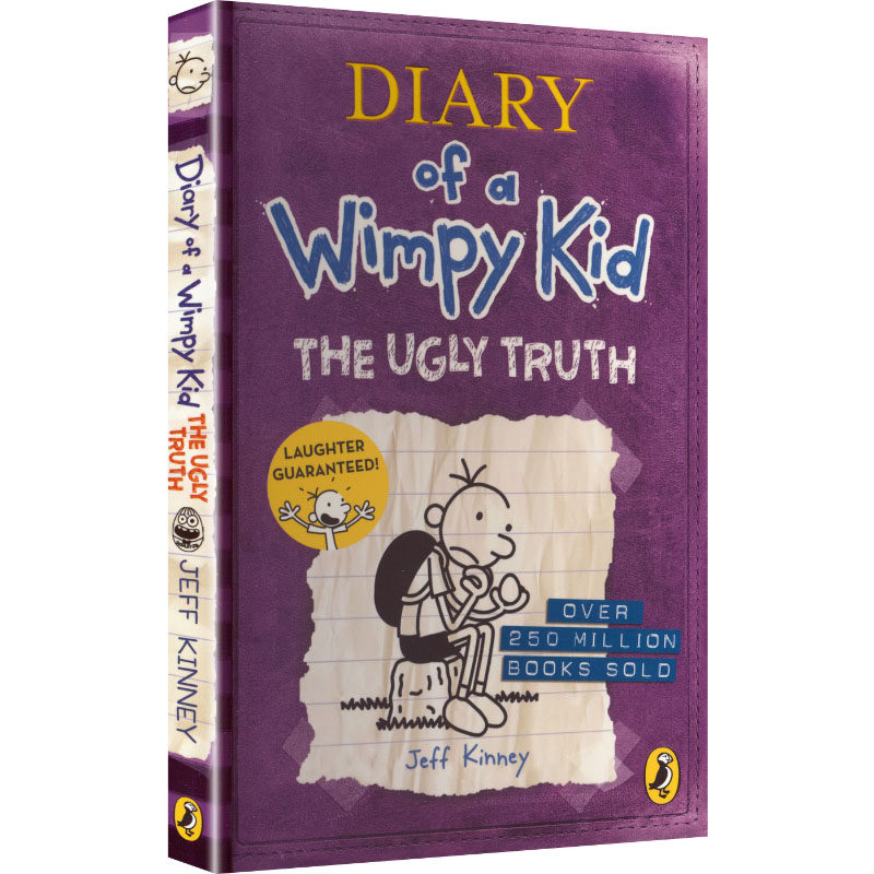 DIARY OF A WIMPY KID: THE UGLY TRUTH (BOOK 5) 杰夫·金尼 图书设计 著 原版其它外版书 新华书店正版图书籍 企鹅兰登书屋,书籍/杂志/报纸,原版其它,淘宝优惠券,粉丝福利购,淘宝优惠卷