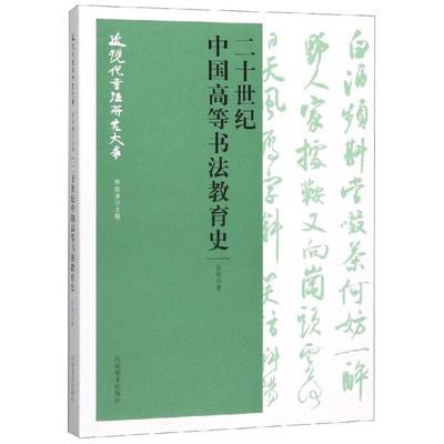 二十世纪中国高等书法教育史/近现代书法研究大系 张韬著 著 艺术其它艺术 新华书店正版图书籍 河南美术出版社