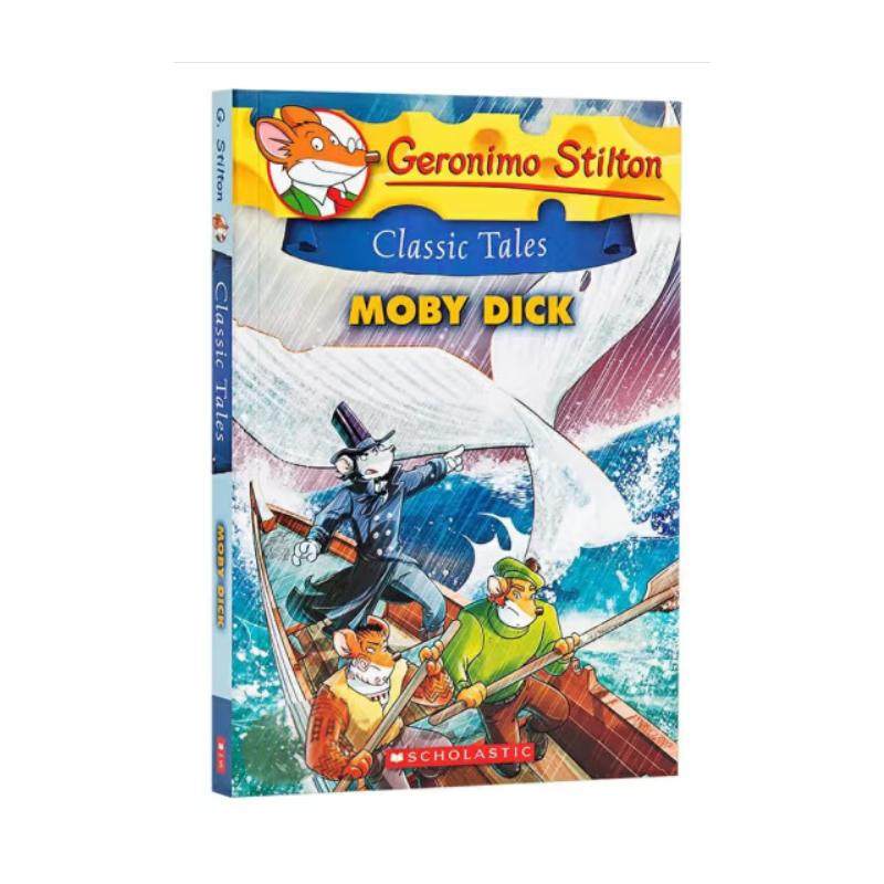 GERONIMO STILTON 老鼠记者世界名著版 6 大白鲸 Geronimo Stilton 著 原版其它外版书 新华书店正版图书籍 FOREIGN PUBLISHER,书籍/杂志/报纸,儿童读物原版书,淘宝优惠券,粉丝福利购,淘宝优惠卷
