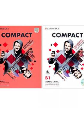 2020 COMPACT PET 剑桥大学出版社及考评部、剑桥大学地方考试委员会 著 著 原版其它外版书 新华书店正版图书籍 剑桥大学出版社