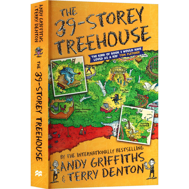 THE 39-STOREY TREEHOUSE 安迪·格里菲斯 著;特里·丹顿 插图 著 原版其它外版书 新华书店正版图书籍 麦克米伦出版集团,书籍/杂志/报纸,原版其它,淘宝优惠券,粉丝福利购,淘宝优惠卷