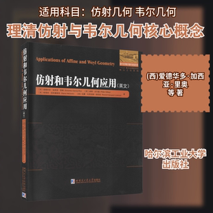仿射和韦尔几何应用 (西)爱德华多·加西亚·里奥 等 著 数学文教 新华书店正版图书籍 哈尔滨工业大学出版社