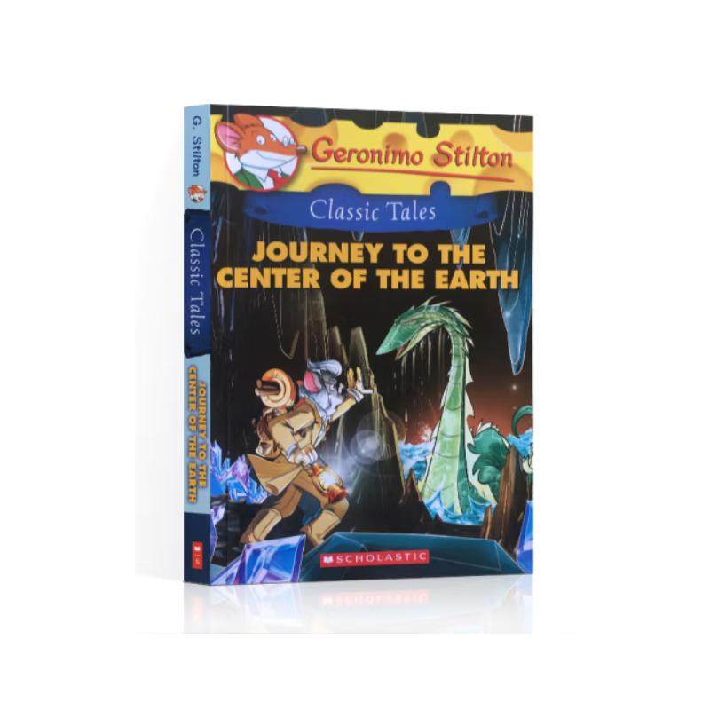 GERONIMO STILTON 老鼠记者世界名著版 9 地心游记 Geronimo Stilton 著 原版其它外版书 新华书店正版图书籍 FOREIGN PUBLISHER,书籍/杂志/报纸,儿童读物原版书,淘宝优惠券,粉丝福利购,淘宝优惠卷