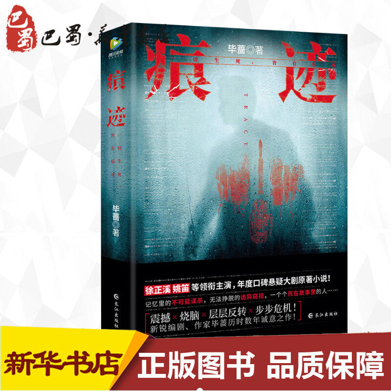 痕迹 毕蔷 著 青春/都市/言情/轻小说文学 新华书店正版图书籍 长江