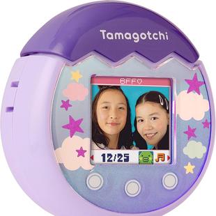 正版Bandai万代Tamagotchi Pix拓麻歌子儿童彩屏电子宠物玩具