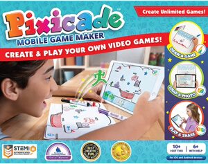 美国Pixicade儿童创意绘画视频游戏 宠物世界 STEM益智玩具