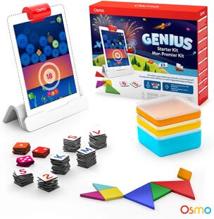 儿童智能游戏 OSMO 儿童STEM启蒙游戏 AR交互式 Kit Little Genius