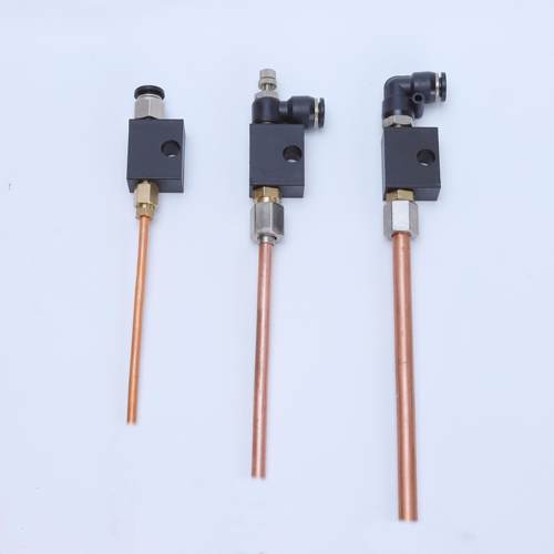 铝块铜管封边机吹起阀单孔固定