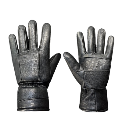 冬季羊皮手套男加厚保暖加绒骑车