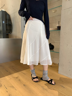 IMISS韩标！夏季新款女仙仙儿不规则A字半身裙短裙休闲女2260